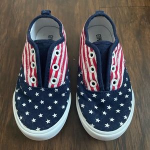 Gymboree American Flag Shoes
